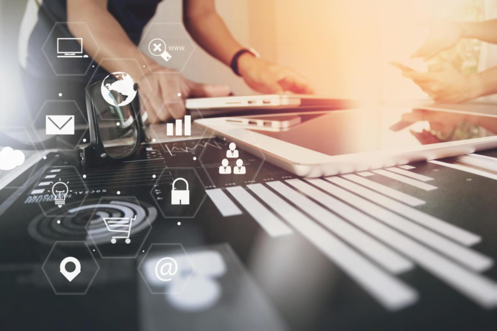 Interface d'un webinaire Pyraventhis sur l'optimisation mobile